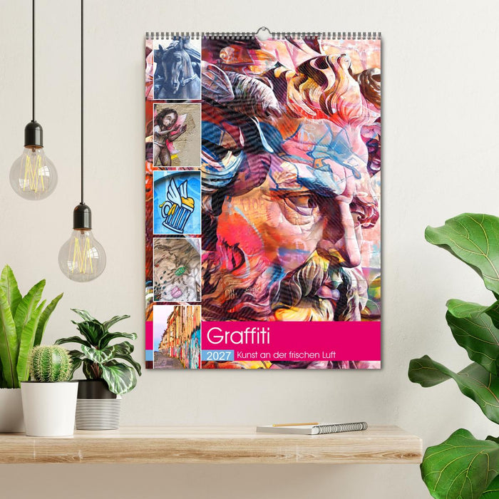 Graffiti Kunst an der frischen Luft (CALVENDO Wandkalender 2027)
