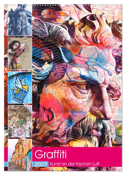 Graffiti Kunst an der frischen Luft (CALVENDO Wandkalender 2027)