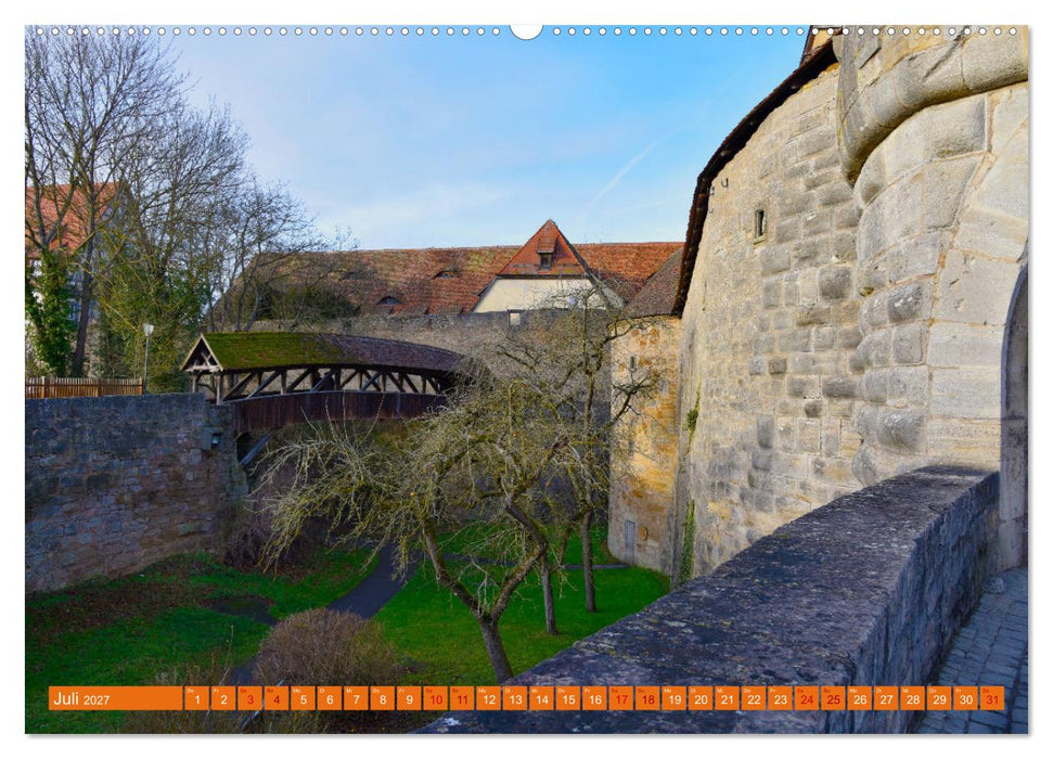 Erlebe mit mir Rothenburg ob der Tauber (CALVENDO Premium Wandkalender 2027)