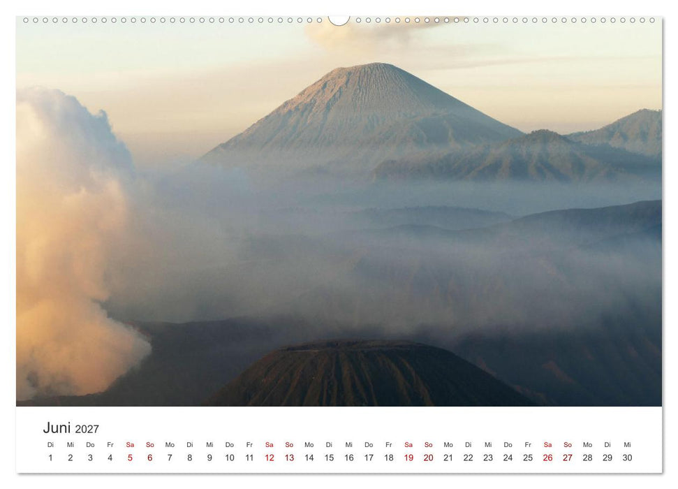 Vulkane - Die atemberaubendsten Motive der Feuerspucker. (CALVENDO Wandkalender 2027)