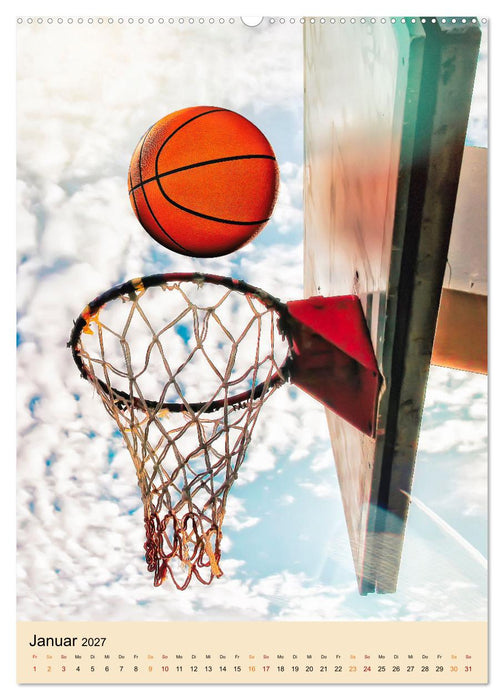 Basketball Fun (CALVENDO Premium Wandkalender 2027)