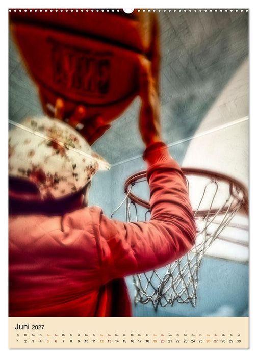Basketball Fun (CALVENDO Premium Wandkalender 2027)