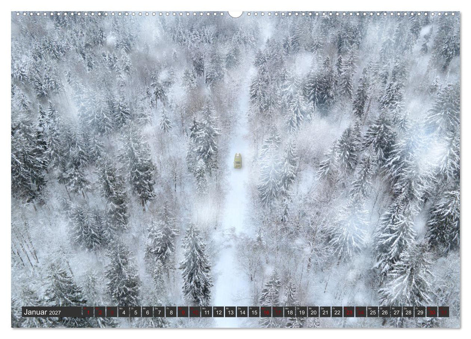 Vanlife - Glücklich auf vier Rädern (CALVENDO Wandkalender 2027)