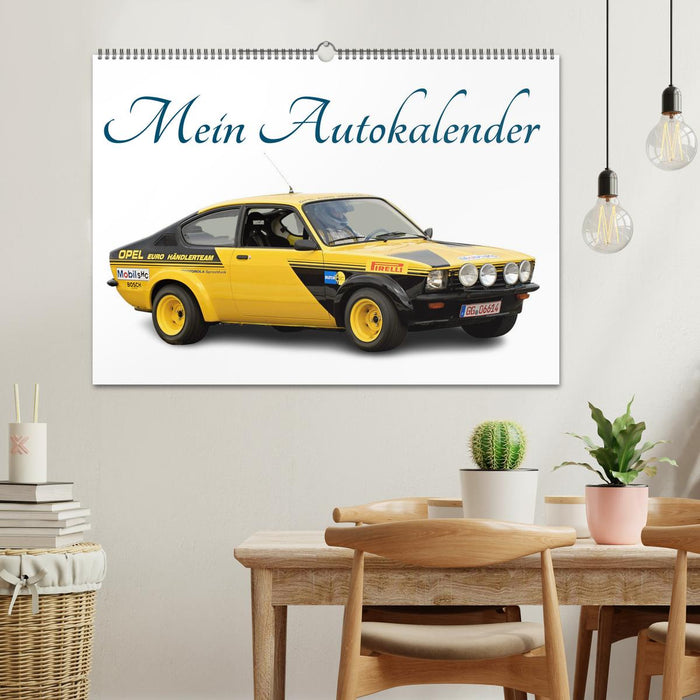 Mein Autokalender (CALVENDO Wandkalender 2027)