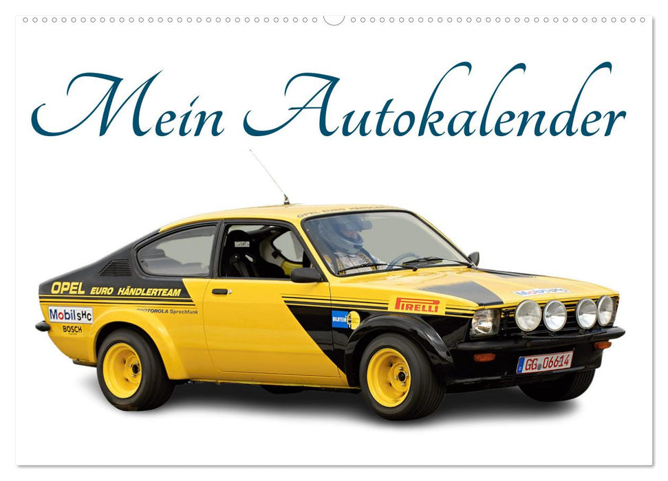 Mein Autokalender (CALVENDO Wandkalender 2027)