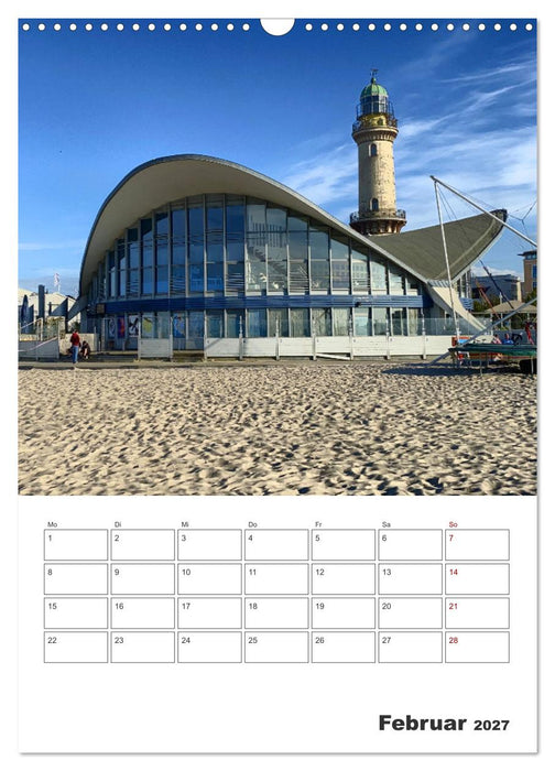 Warnemünde Urlaub für zu Hause (CALVENDO Wandkalender 2027)