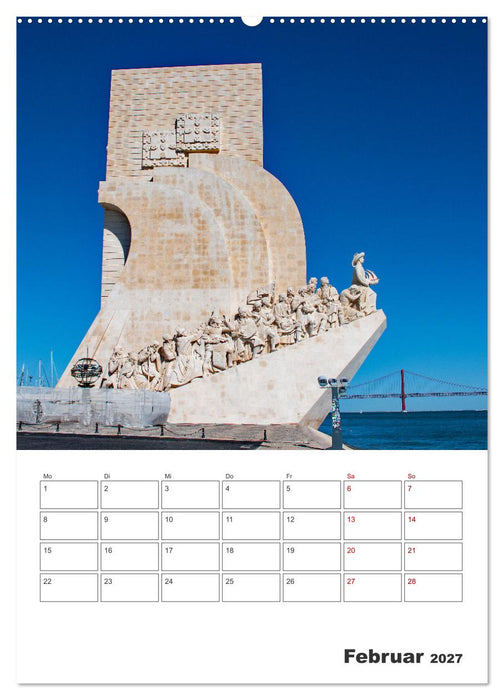Lissabon - ein Traumreiseziel (CALVENDO Wandkalender 2027)
