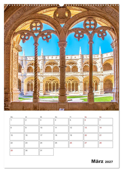 Lissabon - ein Traumreiseziel (CALVENDO Wandkalender 2027)