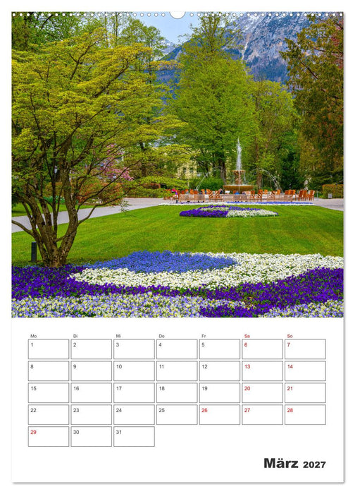 Vier Jahreszeiten im Berchtesgadener Land (CALVENDO Wandkalender 2027)