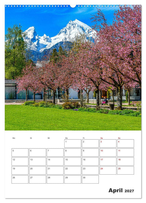 Vier Jahreszeiten im Berchtesgadener Land (CALVENDO Wandkalender 2027)