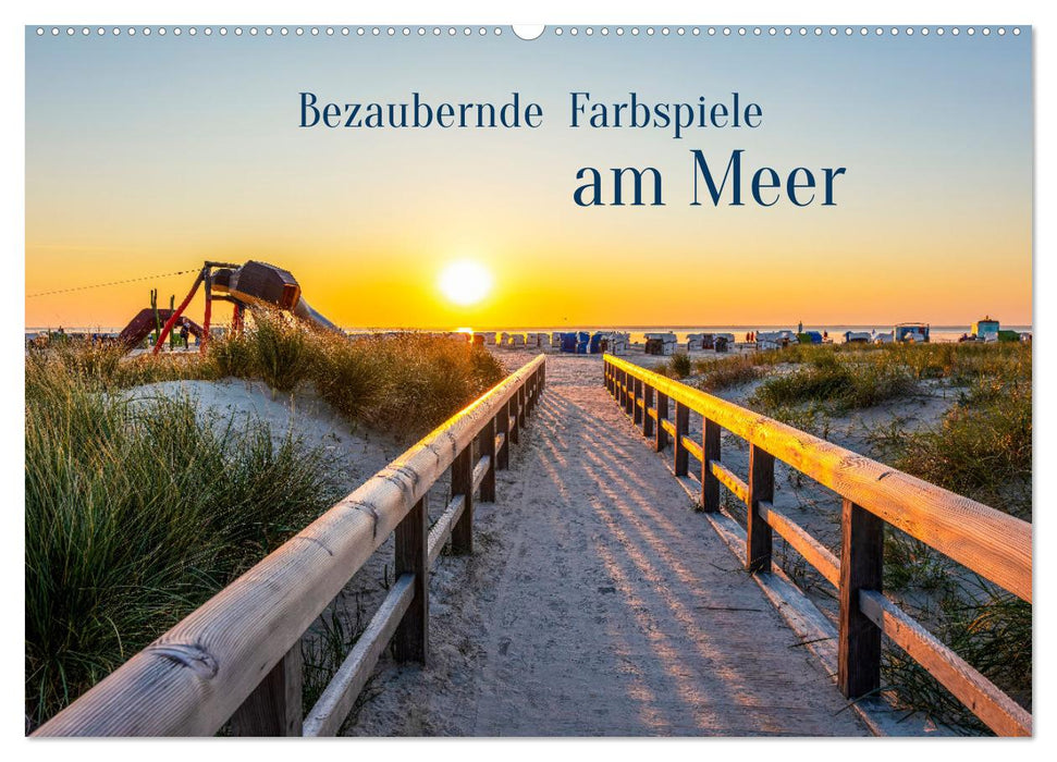 Bezaubernde Farbspiele am Meer (CALVENDO Wandkalender 2027)