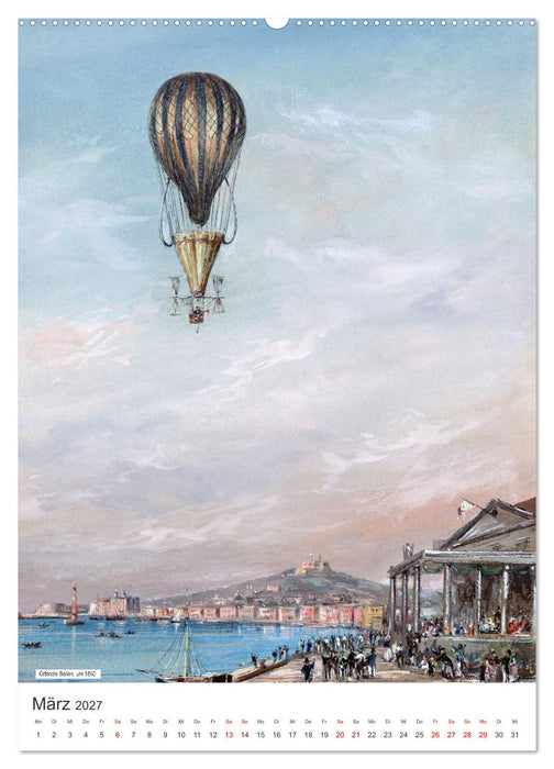 Ballonfahren Kalender (CALVENDO Premium Wandkalender 2027)