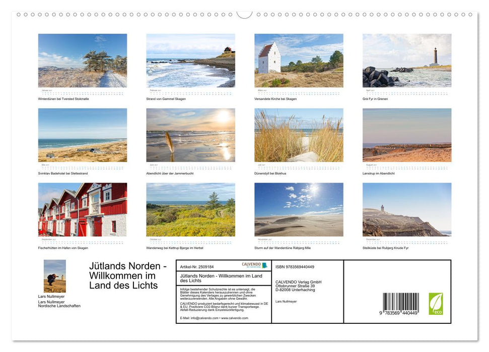 Jütlands Norden - Willkommen im Land des Lichts (CALVENDO Premium Wandkalender 2027)