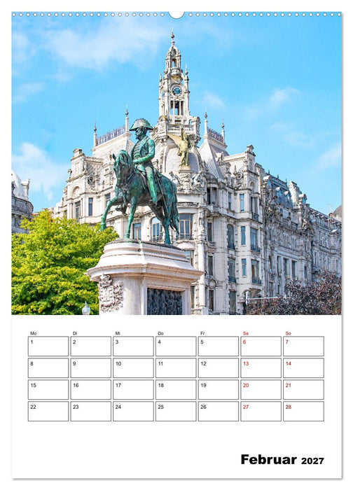 Porto - ein Traumreiseziel (CALVENDO Wandkalender 2027)