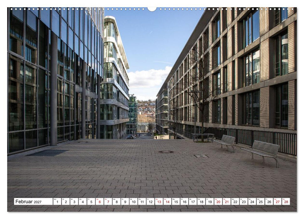 Stuttgart kreuz und quer (CALVENDO Premium Wandkalender 2027)