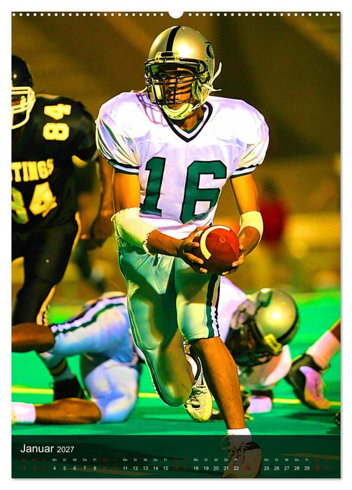 Trendsport American Football (CALVENDO Wandkalender 2027)