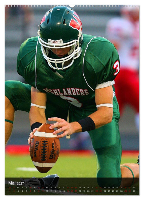Trendsport American Football (CALVENDO Wandkalender 2027)