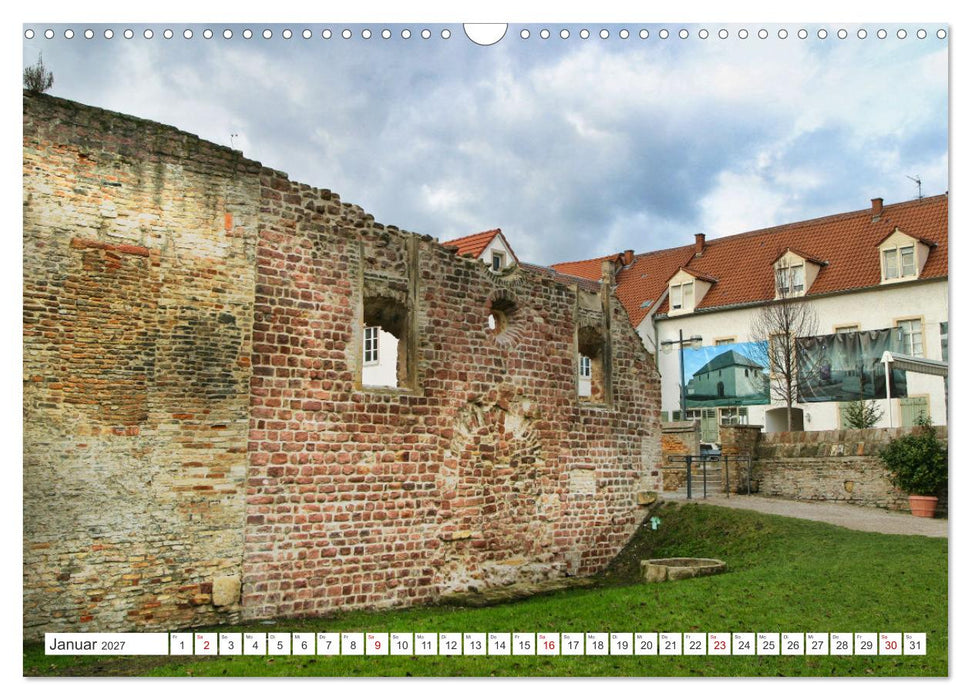 Die SchUM Städte Speyer, Worms, Mainz (CALVENDO Wandkalender 2027)