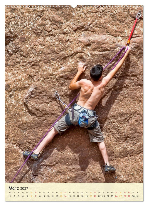Klettern - Adrenalin pur (CALVENDO Premium Wandkalender 2027)