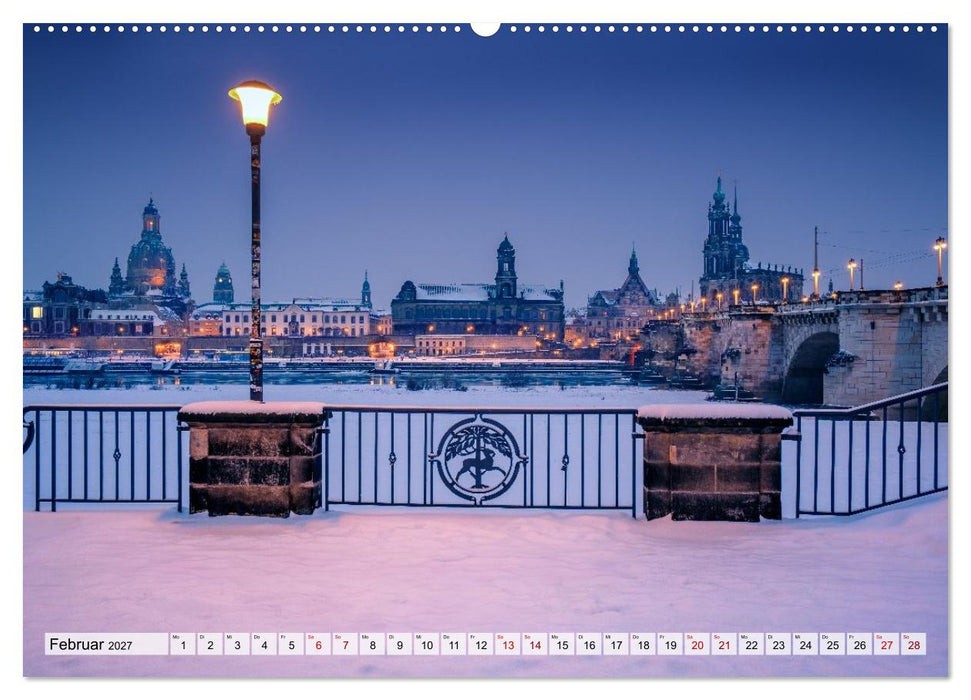 Dresden - Stadt des Barock (CALVENDO Premium Wandkalender 2027)