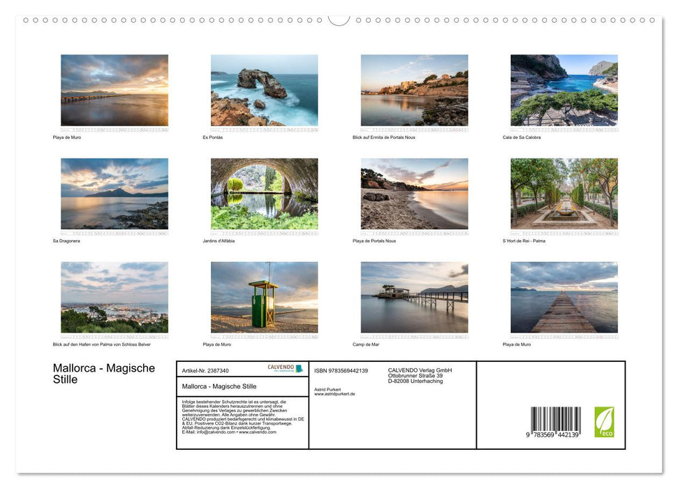 Mallorca - Magische Stille (CALVENDO Wandkalender 2027)