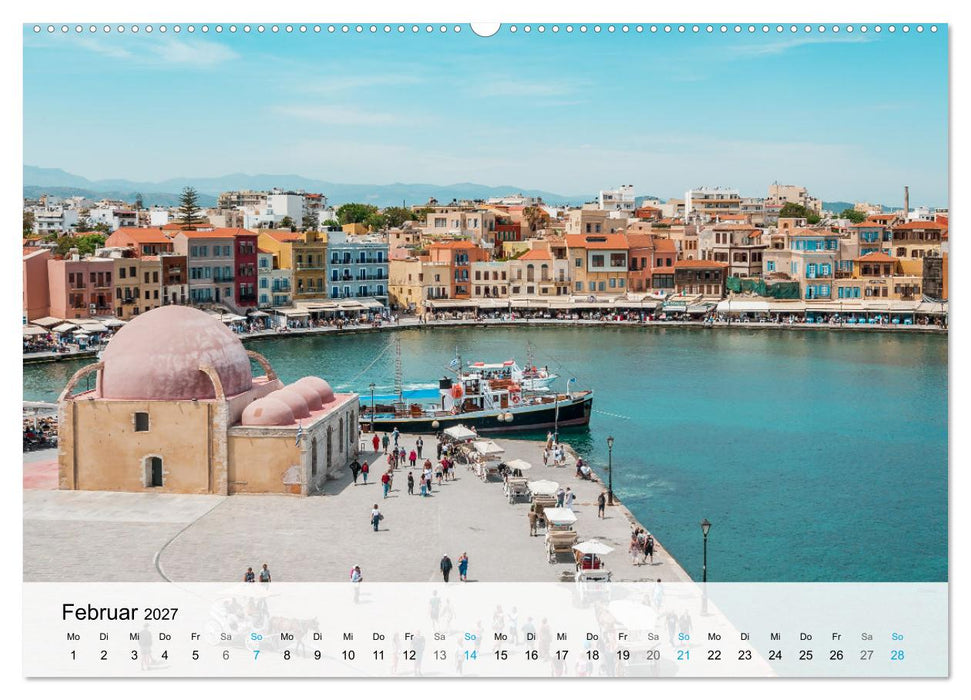 Kreta - Die Highlights der Insel (CALVENDO Wandkalender 2027)