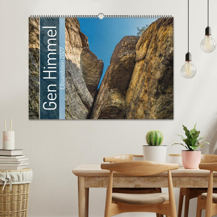Gen Himmel - Elbsandstein (CALVENDO Wandkalender 2027)