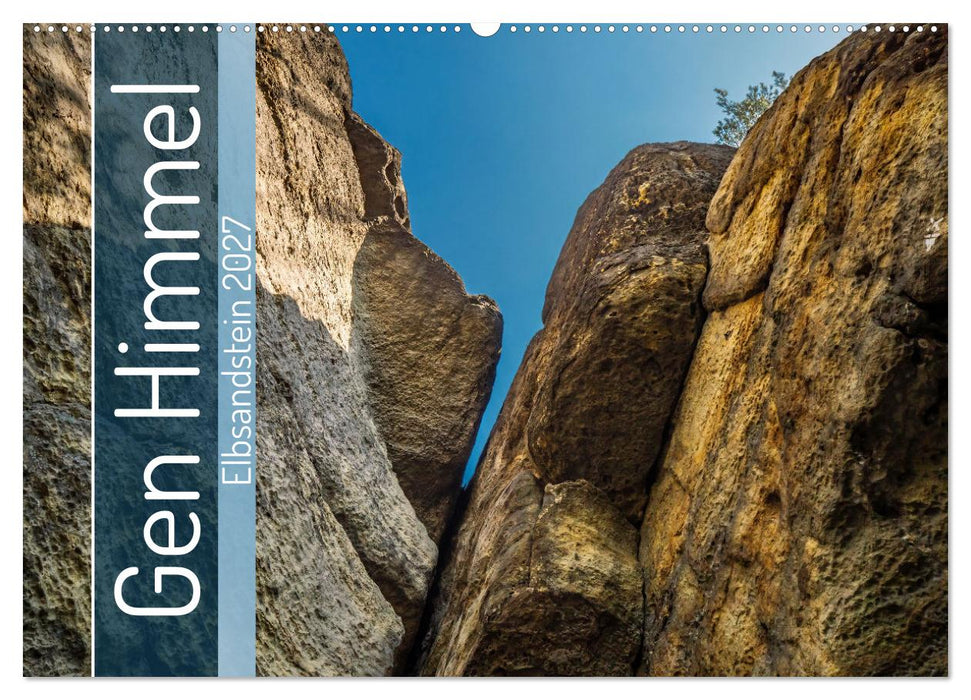 Gen Himmel - Elbsandstein (CALVENDO Wandkalender 2027)