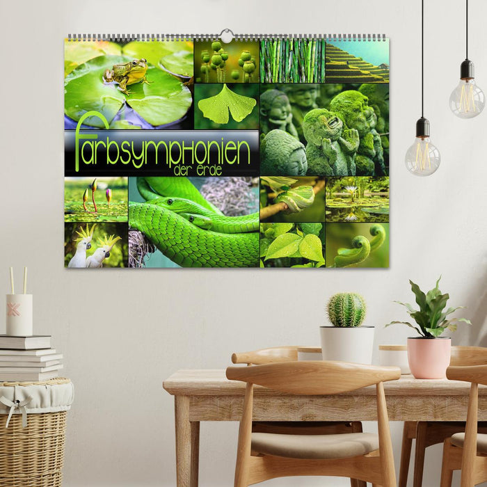 Farbsymphonien der Erde (CALVENDO Wandkalender 2027)