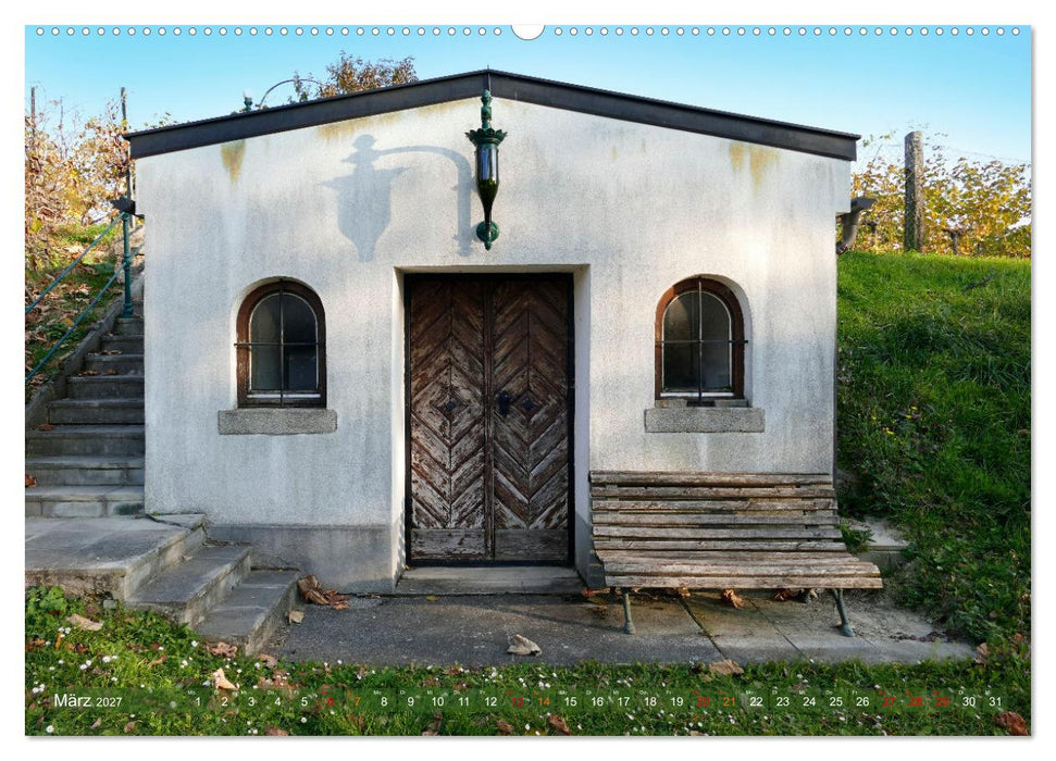 Kulturgut Kellergassen - Tradition und Geselligkeit im Weinviertel (CALVENDO Premium Wandkalender 2027)