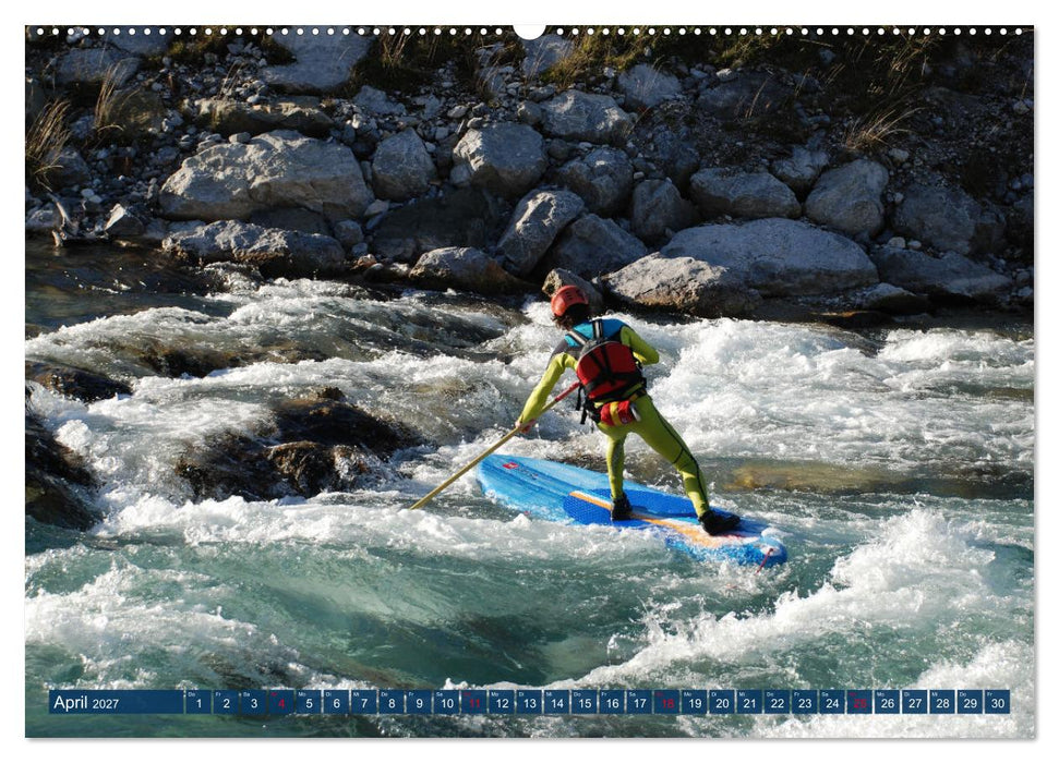 Wildwasser Stand up (CALVENDO Wandkalender 2027)