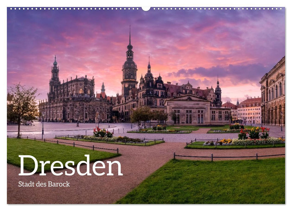 Dresden - Stadt des Barock (CALVENDO Wandkalender 2027)