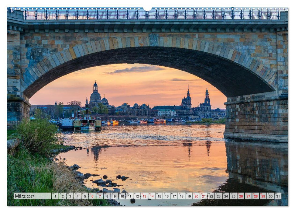 Dresden - Stadt des Barock (CALVENDO Wandkalender 2027)