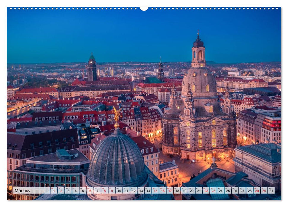 Dresden - Stadt des Barock (CALVENDO Wandkalender 2027)