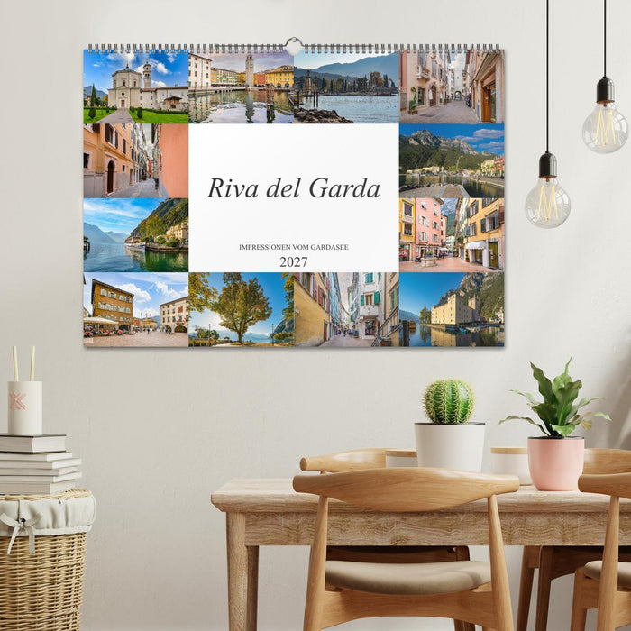 Riva del Garda Impressionen vom Gardasee (CALVENDO Wandkalender 2027)