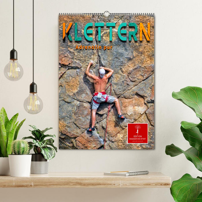 Klettern - Adrenalin pur (CALVENDO Wandkalender 2027)