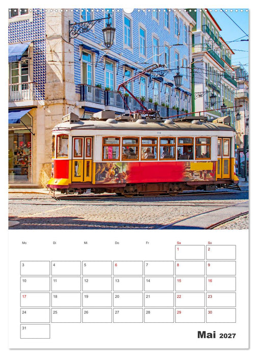 Lissabon - ein Traumreiseziel (CALVENDO Premium Wandkalender 2027)