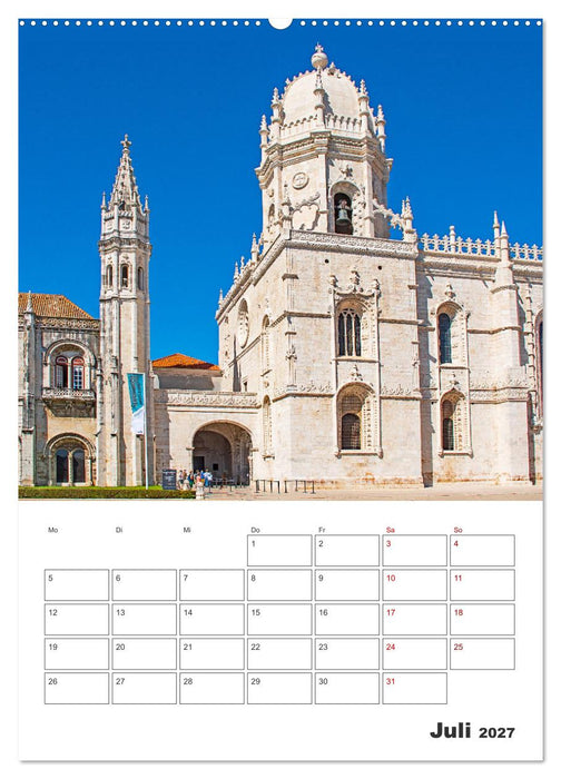Lissabon - ein Traumreiseziel (CALVENDO Premium Wandkalender 2027)