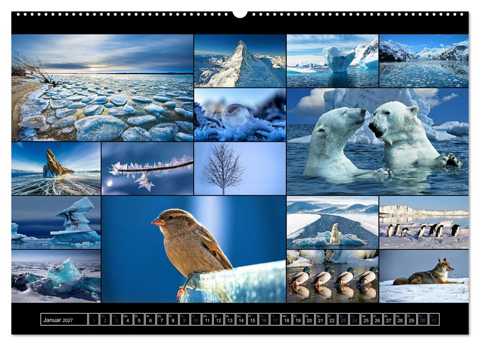 Farbsymphonien der Erde (CALVENDO Premium Wandkalender 2027)