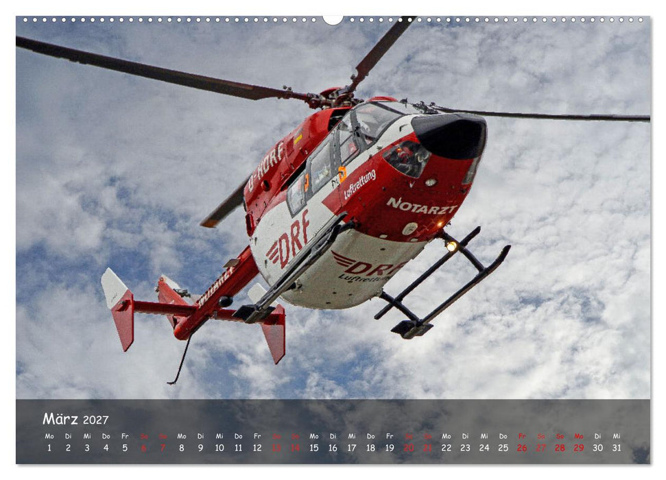 Der Rettungsdienst (CALVENDO Wandkalender 2027)
