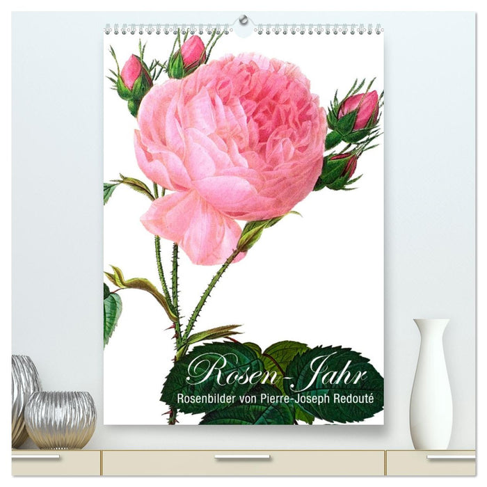 Rosen-Jahr (CALVENDO Premium Wandkalender 2027)