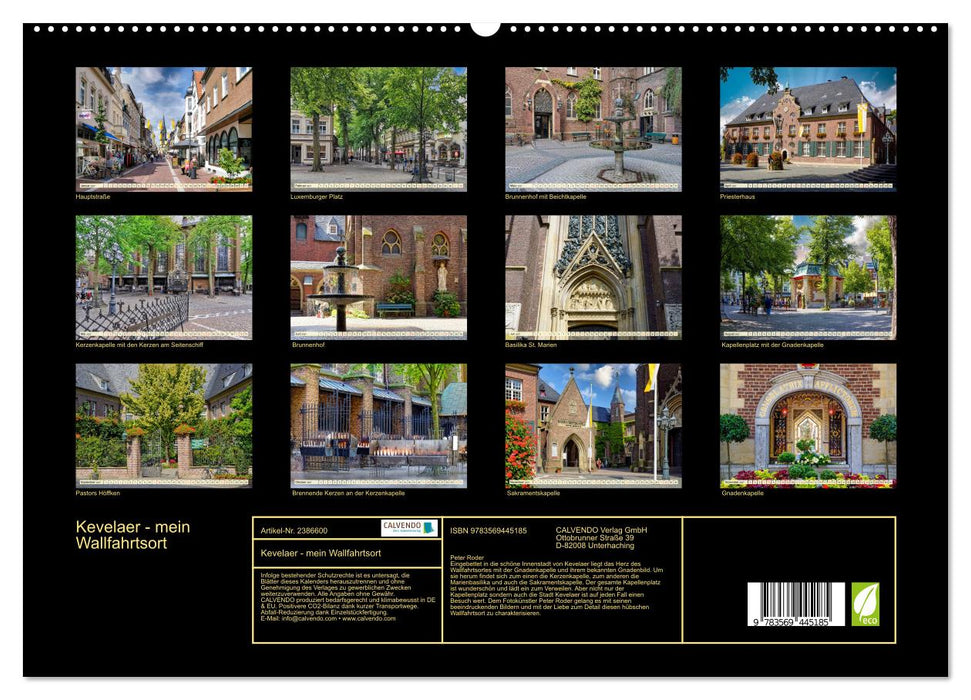 Kevelaer - mein Wallfahrtsort (CALVENDO Wandkalender 2027)