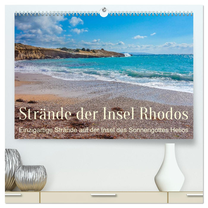 Strände der Insel Rhodos (CALVENDO Premium Wandkalender 2027)