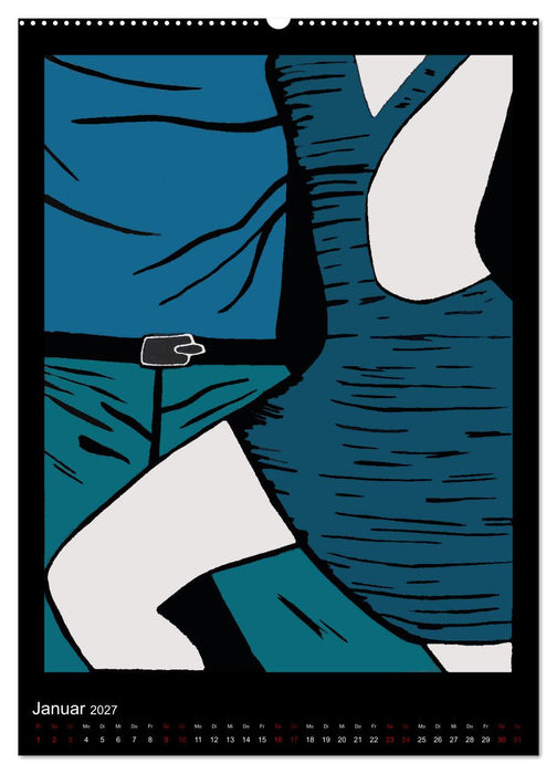 Tango - Momente einer Leidenschaft (CALVENDO Premium Wandkalender 2027)