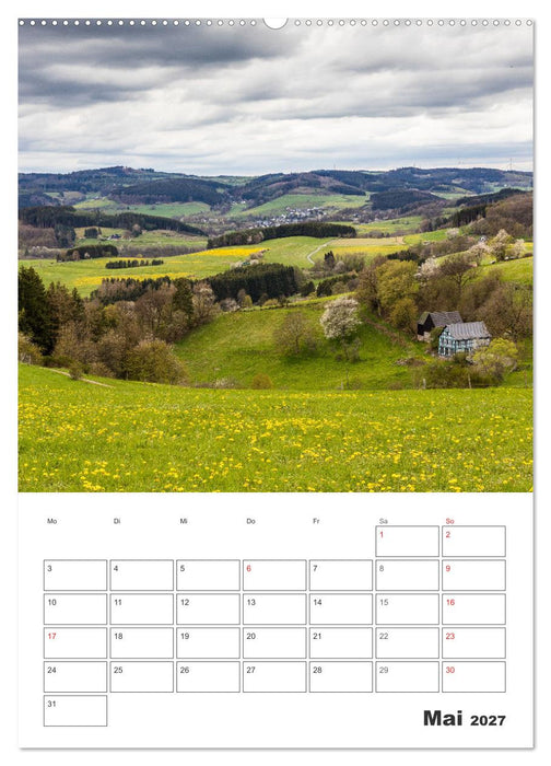 Wittgenstein – Eine Region mit beeindruckend schöner Landschaft (CALVENDO Premium Wandkalender 2027)