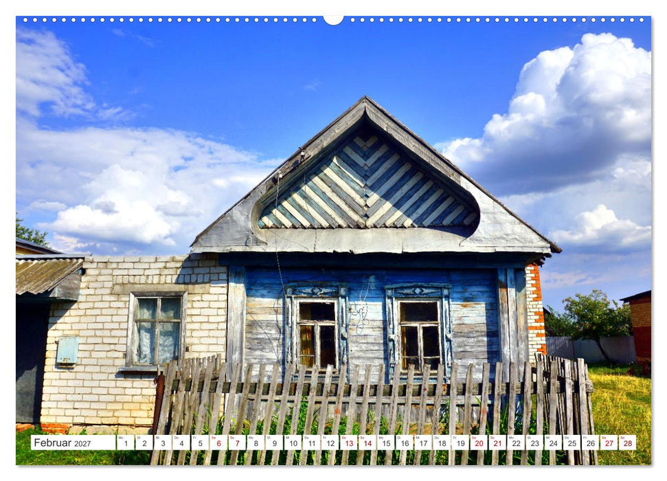 Dorfidylle - Landleben in Russland (CALVENDO Wandkalender 2027)