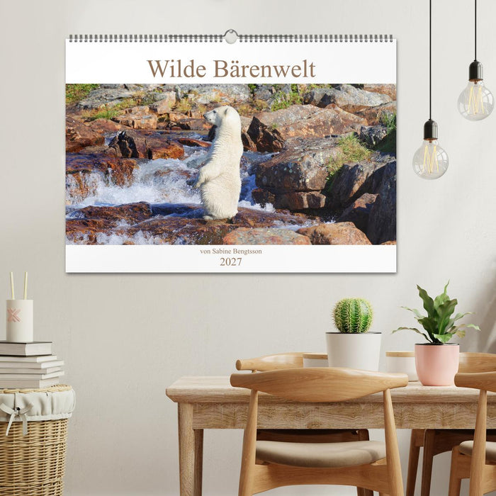 Wilde Bärenwelt (CALVENDO Wandkalender 2027)