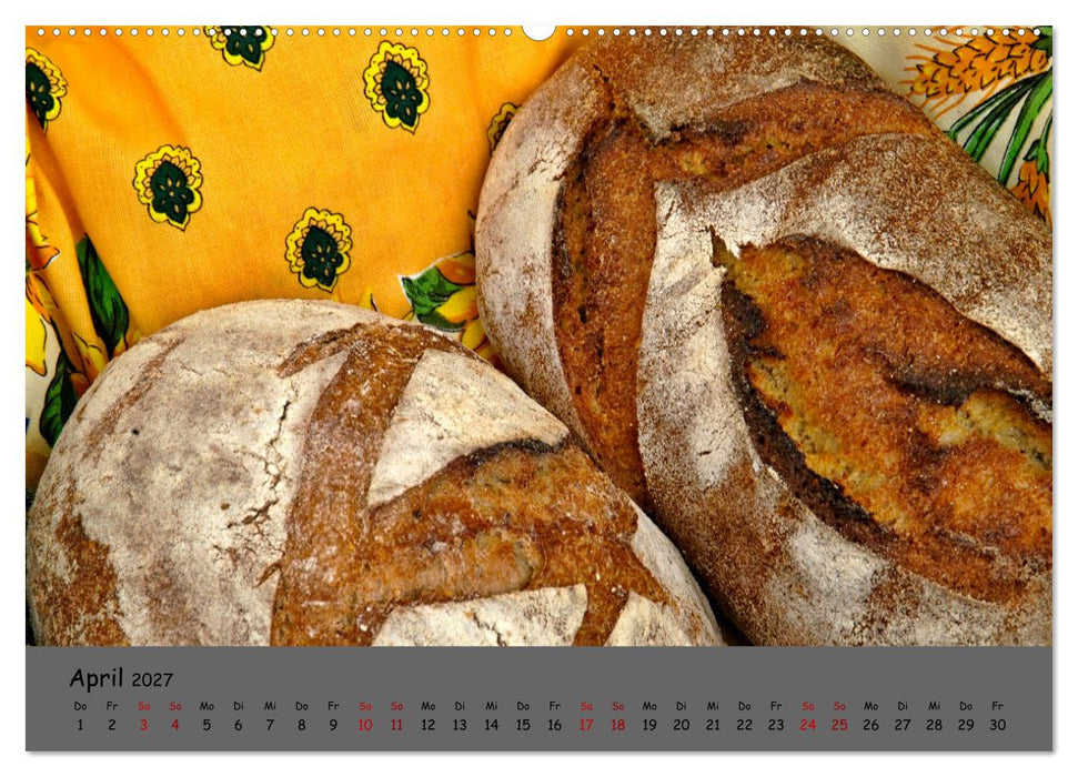 Mein Brotkalender (CALVENDO Wandkalender 2027)