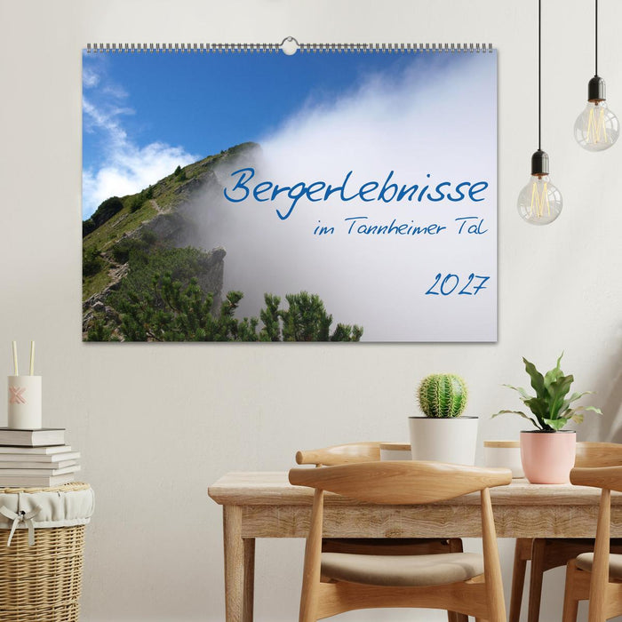 Bergerlebnisse im Tannheimer Tal (CALVENDO Wandkalender 2027)