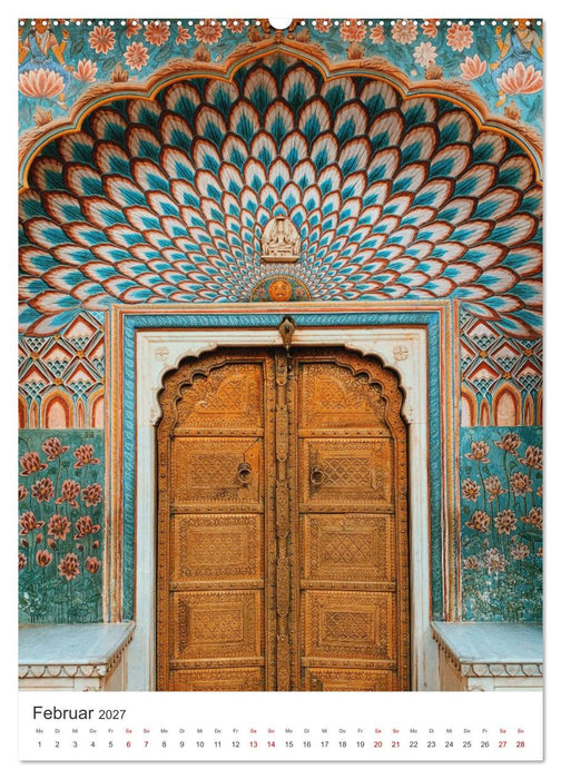 Indien - Das wunderschöne Land in Asien. (CALVENDO Wandkalender 2027)